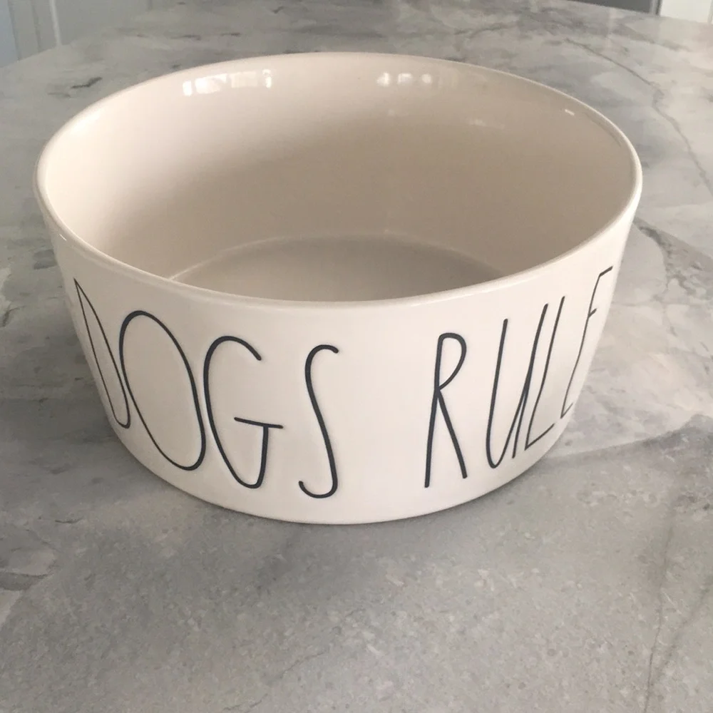 🎉HP🎉🆕Rae Dunn DOGS RULE Dish